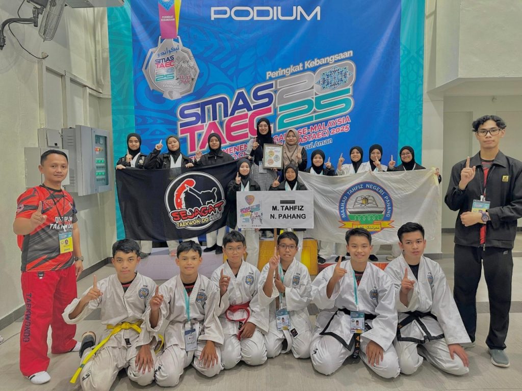 6 Pingat Dalam Pertandingan SMASTAEC 2025 Kali Ke-8